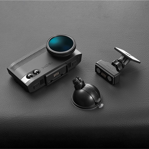 Видеорегистратор с сигнатурным радар-детектором iBOX EVO LaserVision WiFi Signature Dual + Камера заднего вида RC FHD11